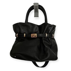 Sonia Rykiel black crossbody bucket bag